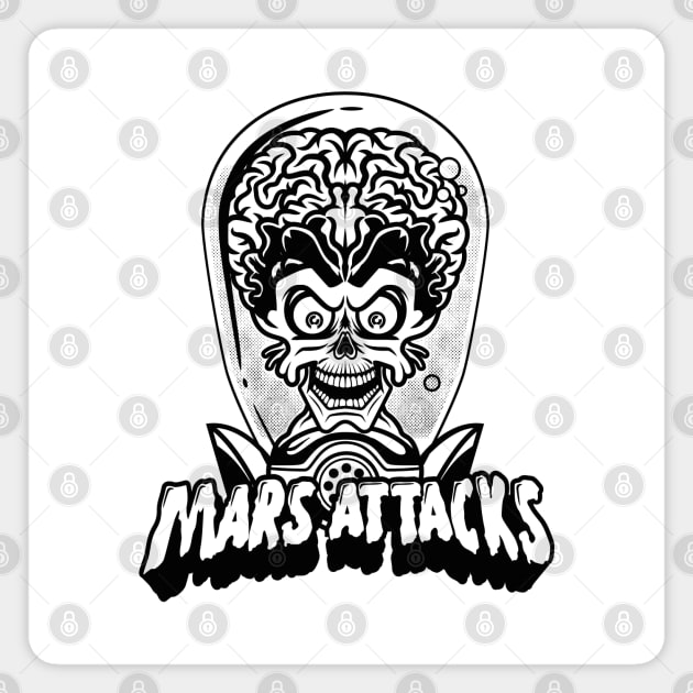 Mars attacks Magnet by Playground